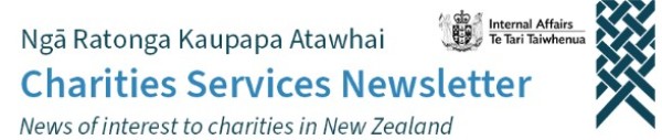 Charities Services Newsletter - October 2025  